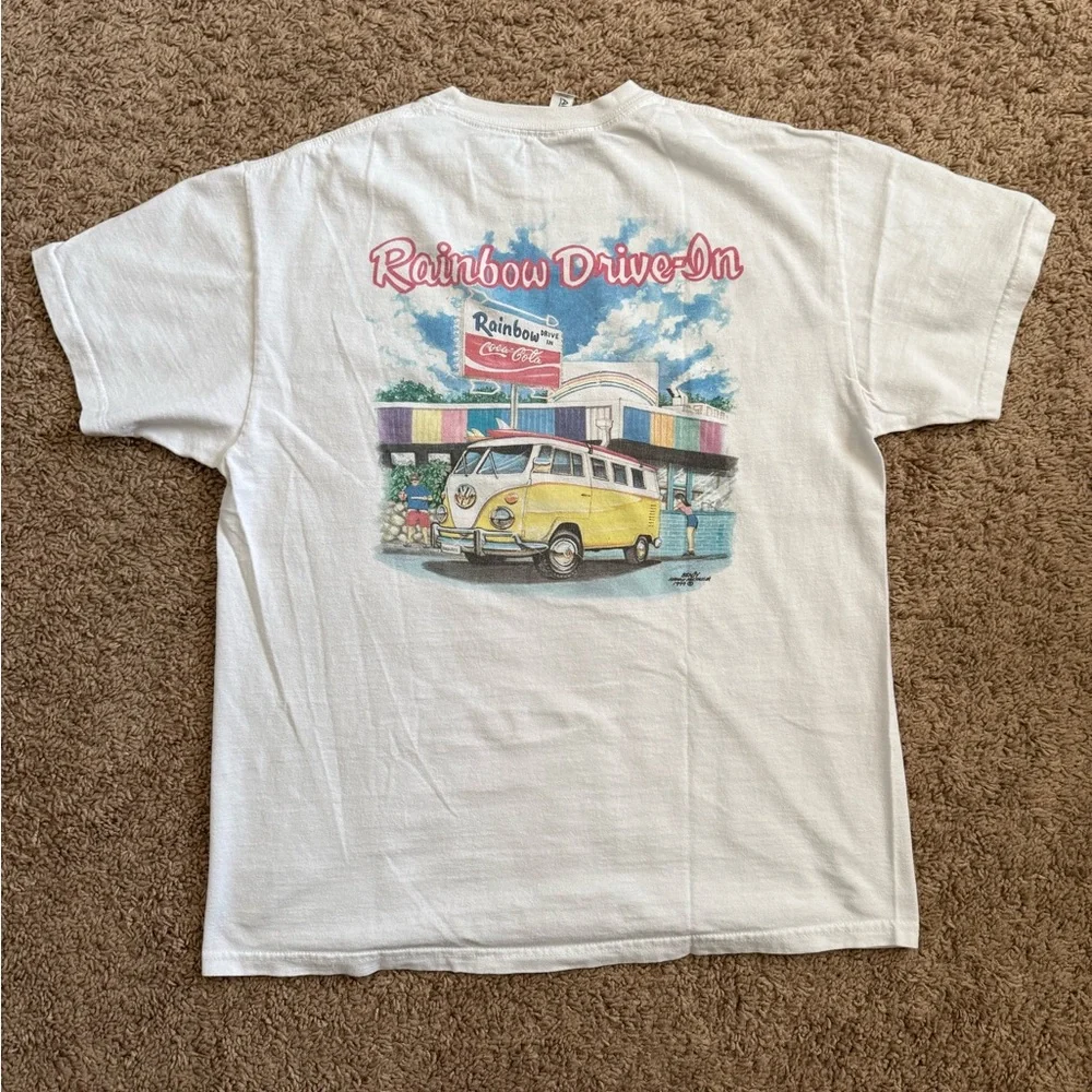 Rainbow Drive In T-Shirt - Picture 2 of 2